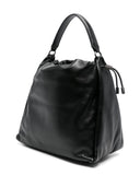 Brunello Cucinelli Soft Leather Bucket Bag With Precious Details