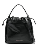 Brunello Cucinelli Soft Leather Bucket Bag With Precious Details