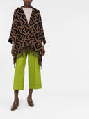 Fendi ff cashmere poncho