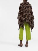 Fendi ff cashmere poncho