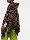 Fendi ff cashmere poncho
