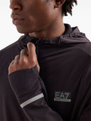 Sudadera conquistada de nylon ea7