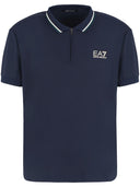 Polo in nylon logo EA7
