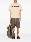 Jil Sander Cotton T Shirt With Logo