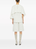 Jil Sander T-shirt en coton avec tout en cap
