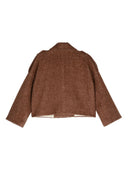 Manteau coupé en laine alysi