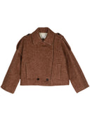 Manteau coupé en laine alysi