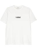 Alysi Embroidered Cotton T Shirt