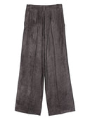 Pantalon à jambes larges en velours alysi