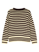 Alysi Wool Blend Striped Sweater