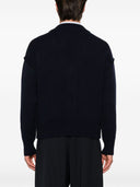 Ami Paris Ami De Coeur Wool Cardigan