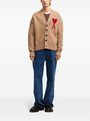 Ami Paris Ami De Coeur Wool Cardigan