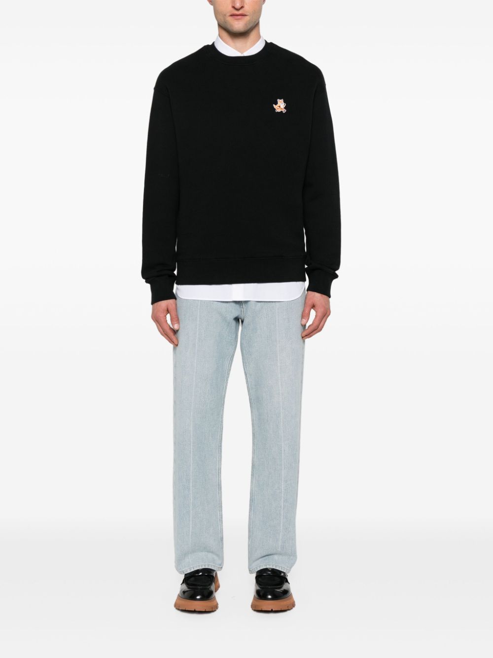 Maison Kitsune' Speedy Fox Cotton Sweatshirt