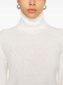 Fabiana Filippi Wool And Silk Blend Turtleneck Sweater