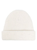 Fabiana Filippi Ribbed Wool Blend Beanie