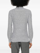 Fabiana Filippi Wool and Silk Blend Turtleneck Sweater
