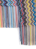 Missoni Wave Motif Fringed Scarf