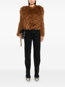 Isabel Marant Faux Fux 짧은 재킷