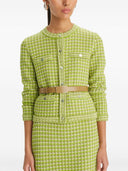 Tory Burch Jacquard Crewneck Chaqueta