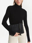 Tory Burch Fleming Matte Leather Shoulder Bag