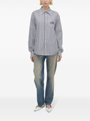 Camicia di cotone a strisce Marc Jacobs