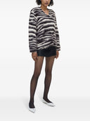 Marc Jacobs Zebra Print Wool Sweater