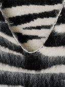 Marc Jacobs Zebra Print Wool Sweater
