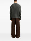 Ami Paris Ami De Coeur Wool Cardigan