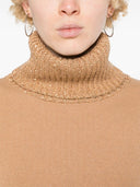 Fabiana Filippi Wool and Silk Blend Turtleneck Sweater