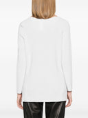 Fabiana Filippi Wolle Blend Boatneck -Pullover