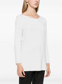 Fabiana Filippi Wolle Blend Boatneck -Pullover