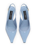 Dolce & Gabbana Leather Slingback Pumps