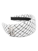 Roger Vivier Rv Flowers Strass Pearl Headband
