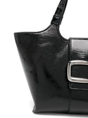 Roger Vivier Grand Vivier Choc Leather Mini Bag