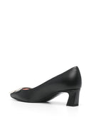 Roger Vivier Trompette Leather Pumps