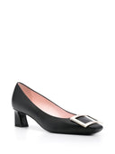Roger Vivier Trompette Leather Pumps
