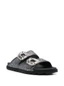 Roger Vivier Slidy viv Strass Sandalen