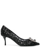 Roger Vivier Flower Strass Pumps