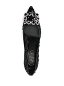 Roger Vivier Flower Strass Pumps