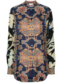 Pierre Louis Mascia Printed Silk Shirt