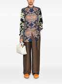 Pierre Louis Mascia Printed Silk Shirt