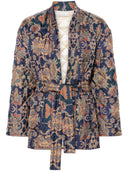 Pierre Louis Mascia Silk Blend Padded Kimono