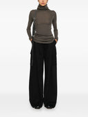 Rick Owens Roll Neck Virgin Wool Jumper