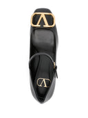 Valentino Garavani V Logo Signature Lederpumpen