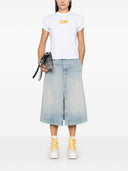 Mm6 Maison Margiela Logo Cotton T Shirt