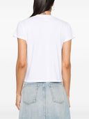 Mm6 Maison Margiela Logo Cotton T Shirt