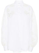 Ermanno Scervino geborduurd katoenen shirt