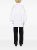 Ermanno Scervino geborduurd katoenen shirt