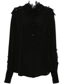 Camicia di cotone ricamata da Ermanno cameriere