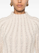 Ermanno Scervino Wool Turtle Neck Sweater